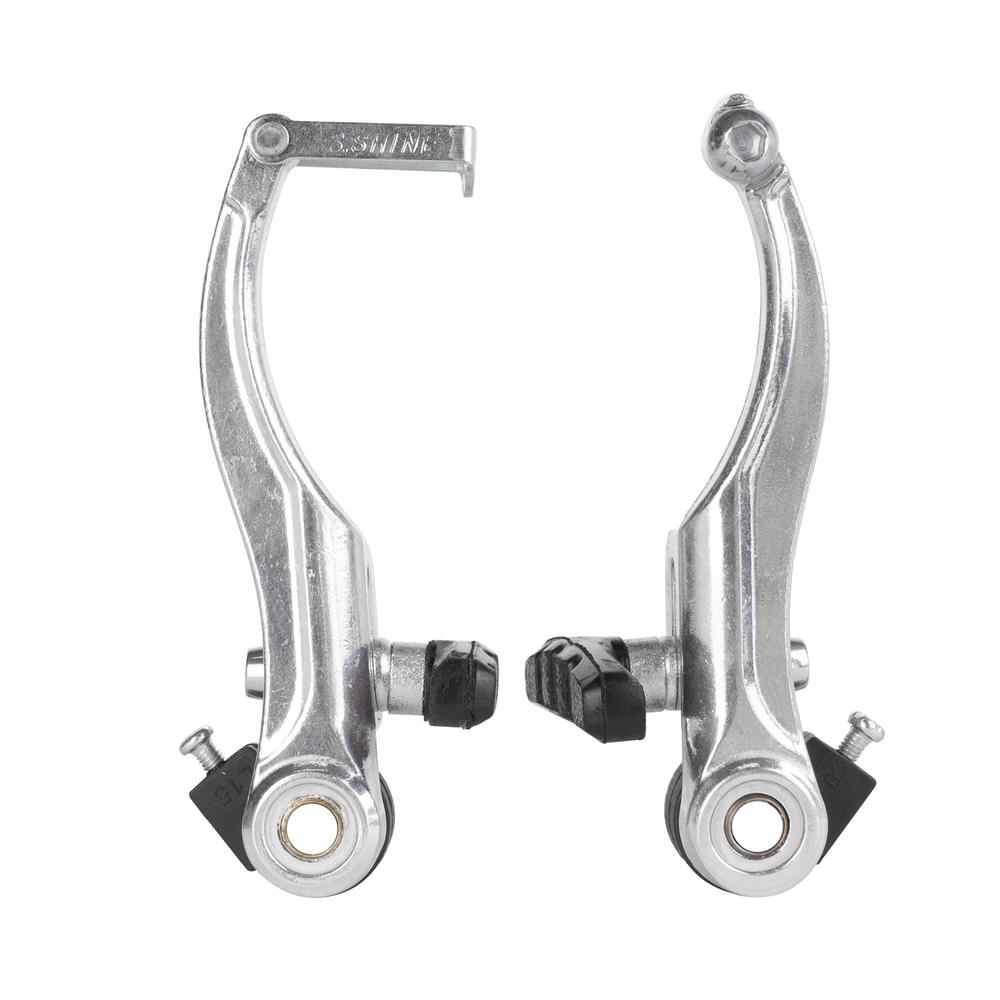 Frenos Bicicleta V-brake negro aluminio palanca/cable Shine