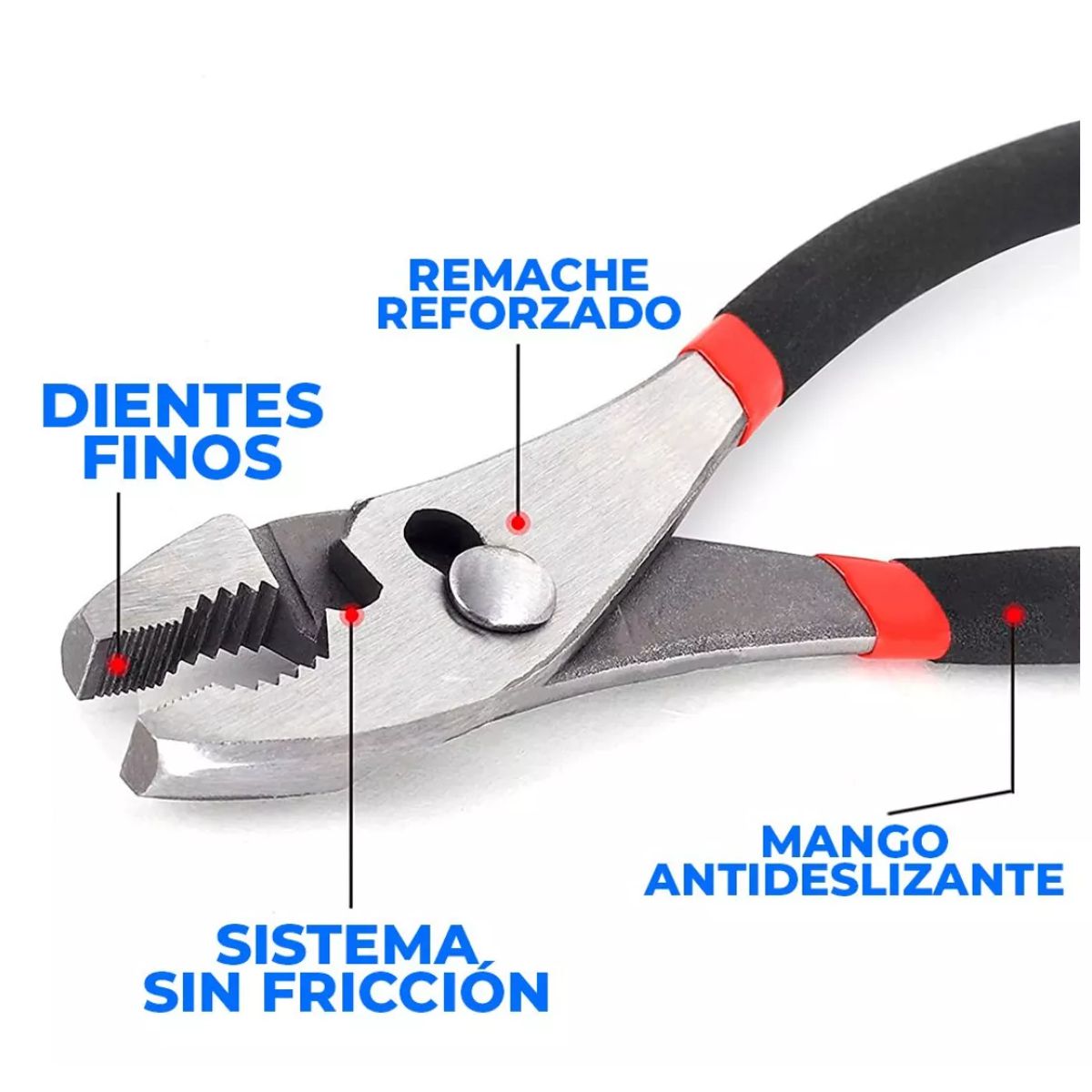 Juego De Pinzas Mecánicas 5 Piezas Talle Hogar Oficina