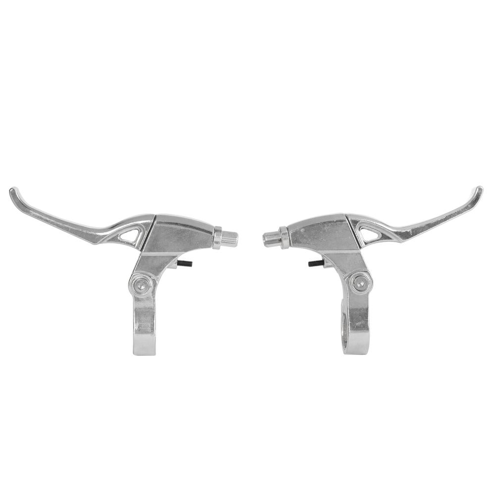 Juego de freno BMX Hing end trapezoidales aluminio plata