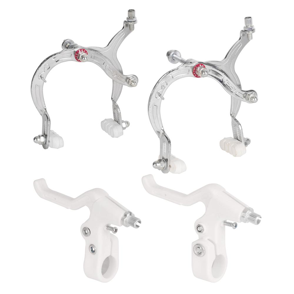 Frenos Caliper Blanco R20 Con Palanca Y Cables