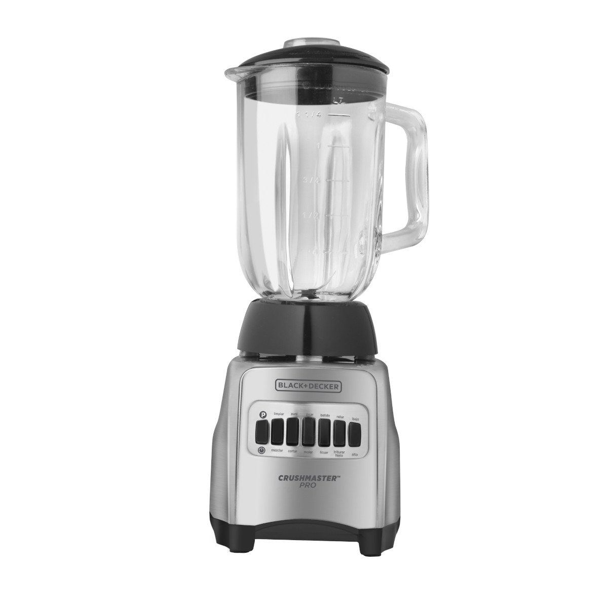 Licuadora Black+Decker CrushMaster PRO 10 Vel Vidrio 1.25L