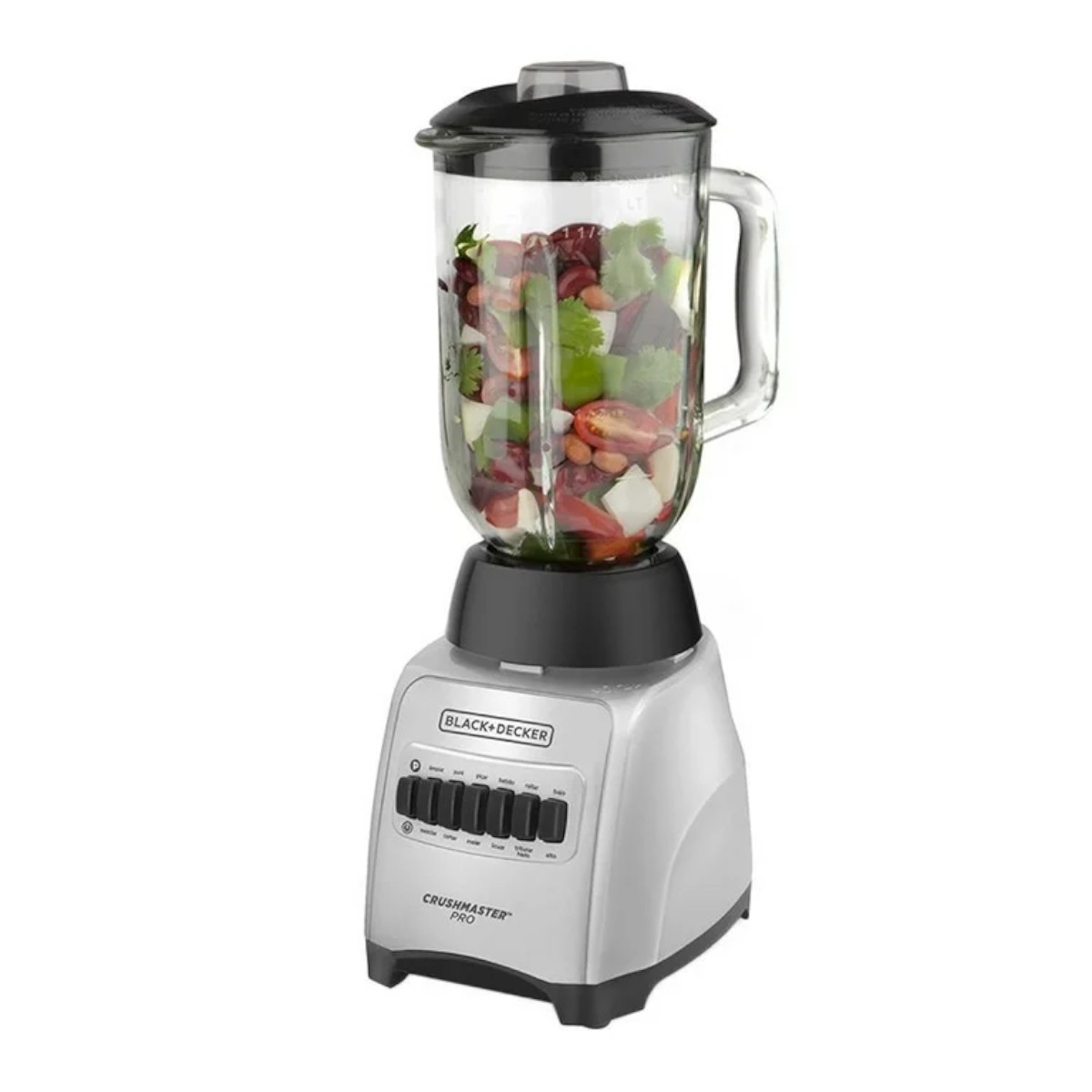 Licuadora Black+Decker CrushMaster PRO 10 Vel Vidrio 1.25L
