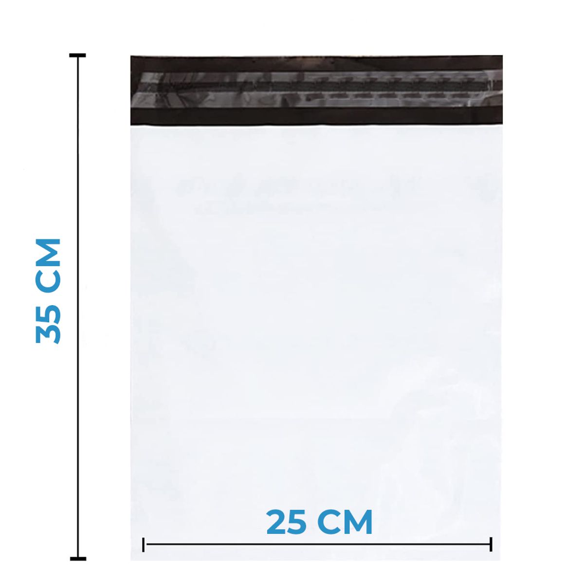 Paquete de 100pzs de Bolsas Sobre  para Envíos de Paquetería de 25 x 35 cm