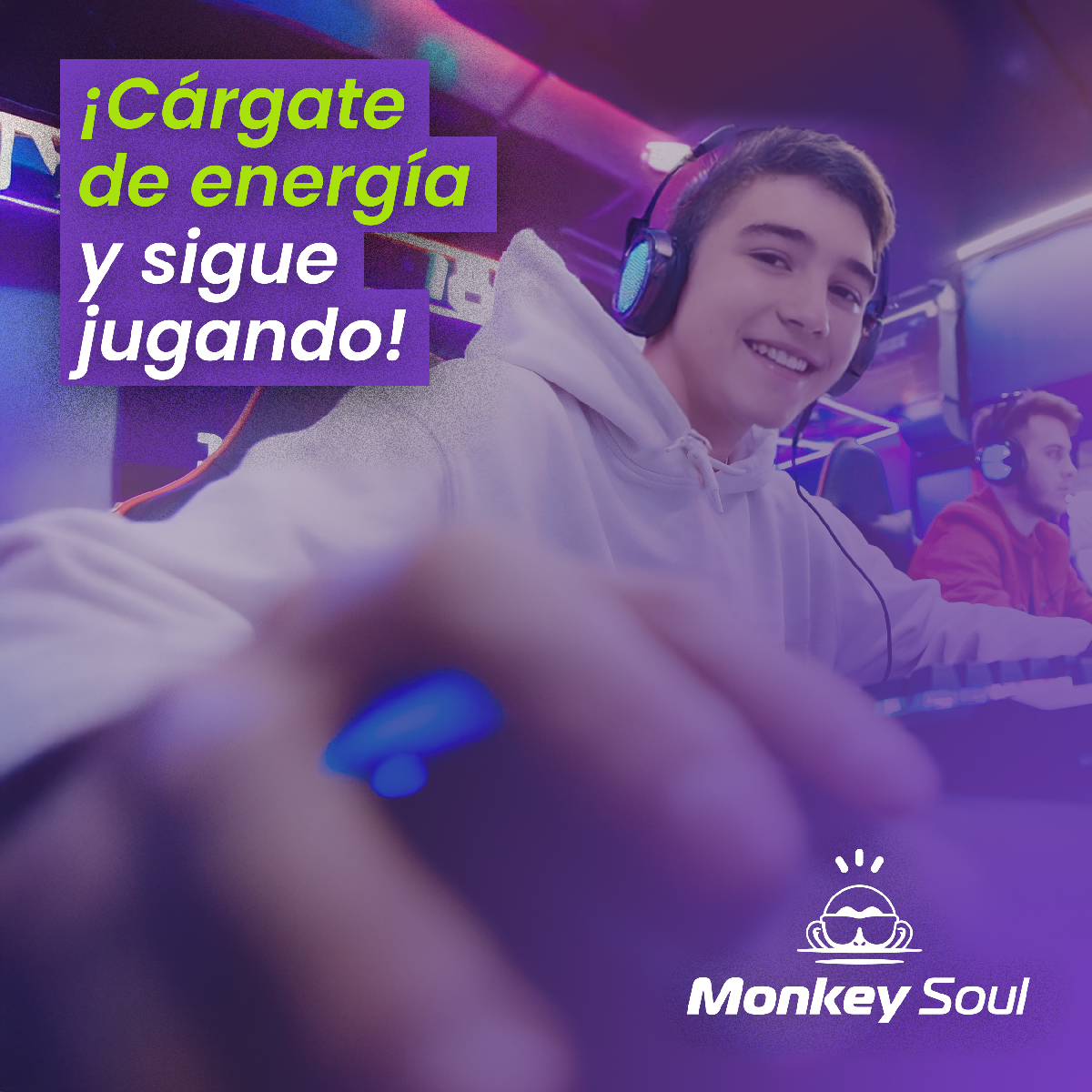 Pilas Baterías AA Recargables Monkey Soul 6 piezas 2100 mAh