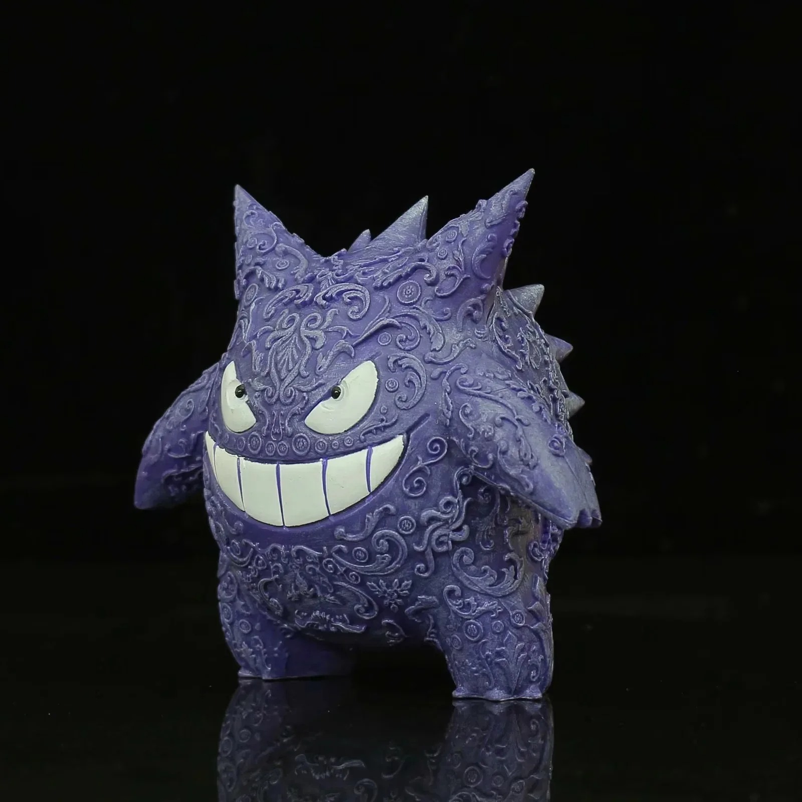 Figura Colección Anime Poke Gengar Tattoo Ver Kawaii Set Regalo