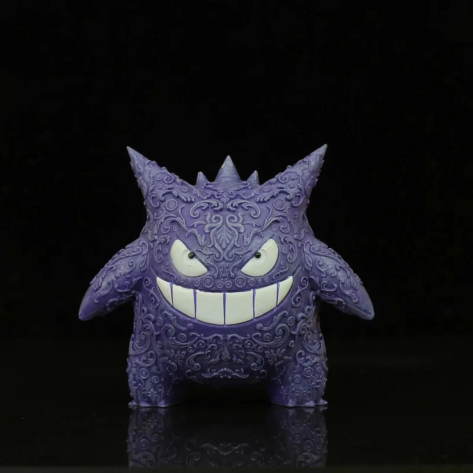 Figura Colección Anime Poke Gengar Tattoo Ver Kawaii Set Regalo