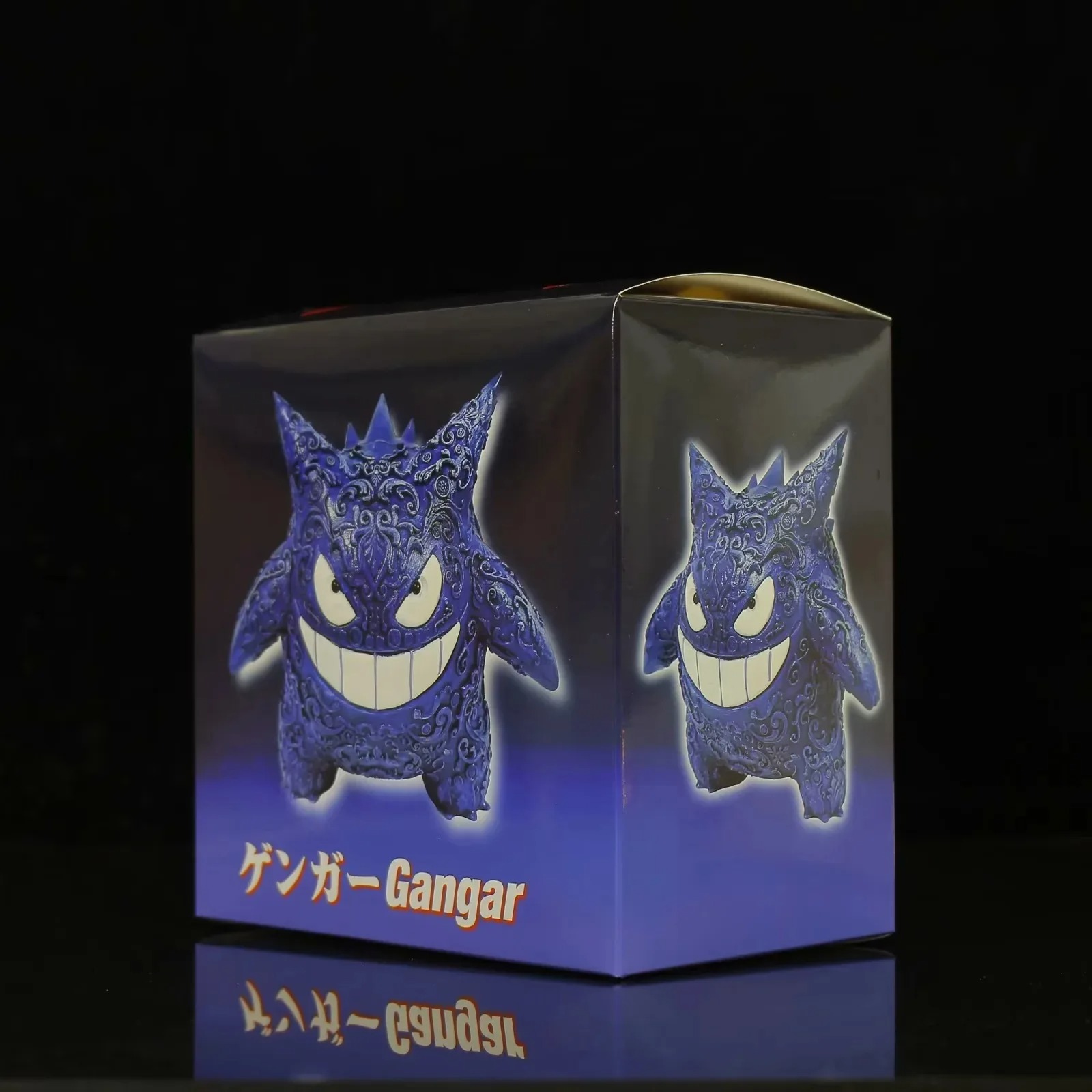 Figura Colección Anime Poke Gengar Tattoo Ver Kawaii Set Regalo