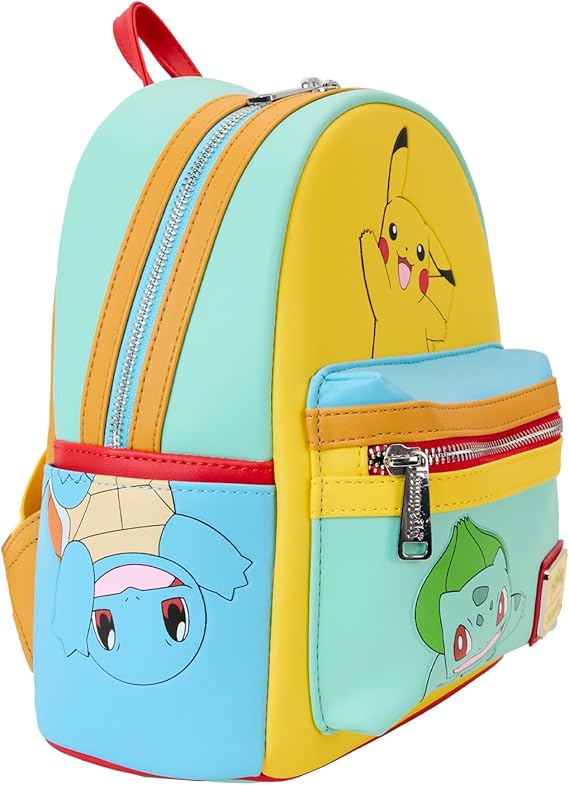 Mochila Original Loungefly Pokemon Iniciales