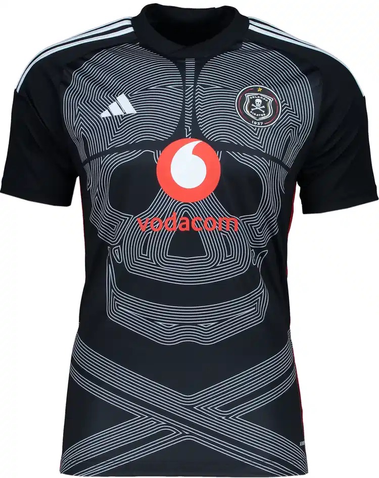Jersey Original Adidas del Orlando Pirates de Sudáfrica local 2024 IA7112