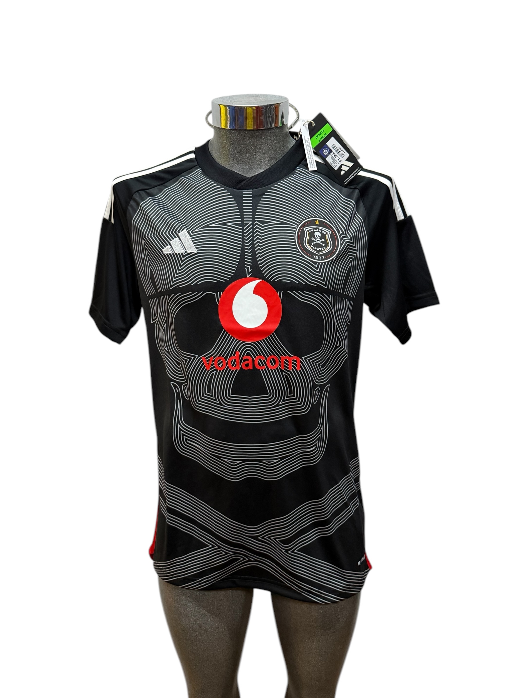 Jersey Original Adidas del Orlando Pirates de Sudáfrica local 2024 IA7112