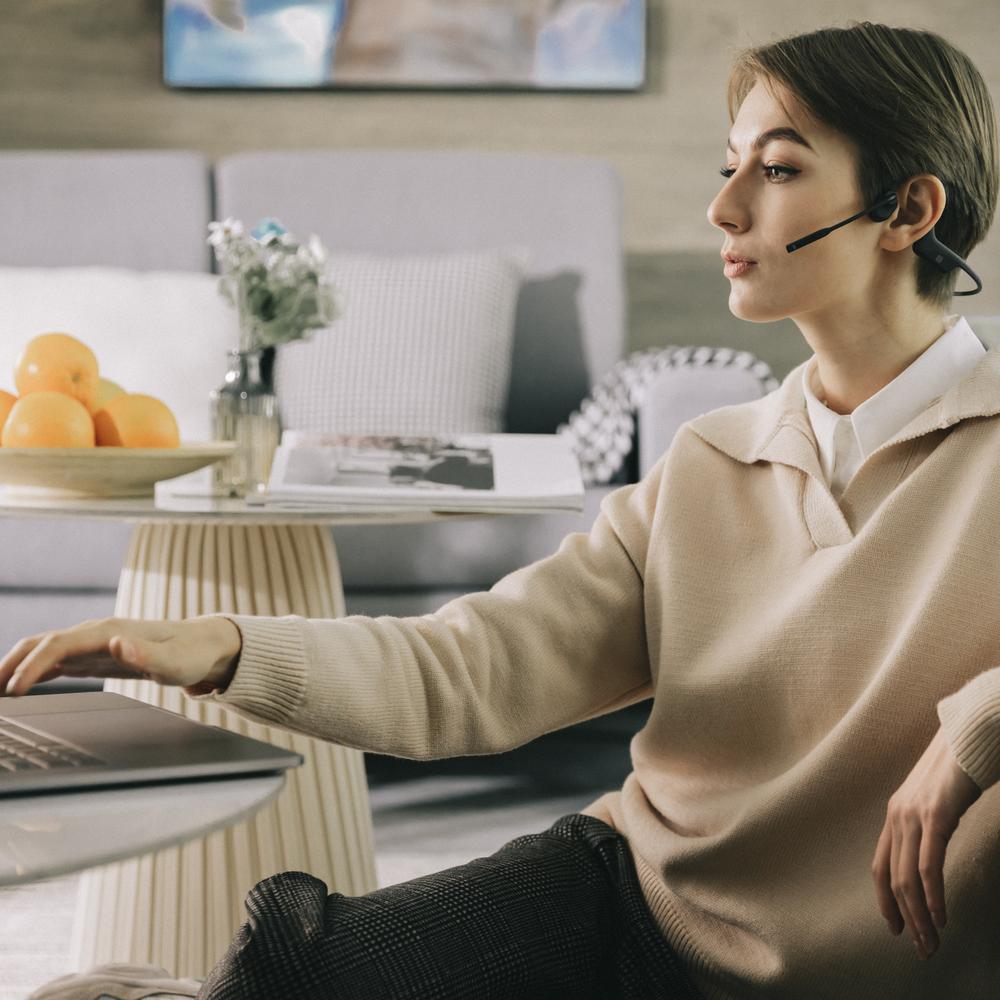 Audifonos Estereo Bluetooth Conduccion Ósea Negro Aftershokz