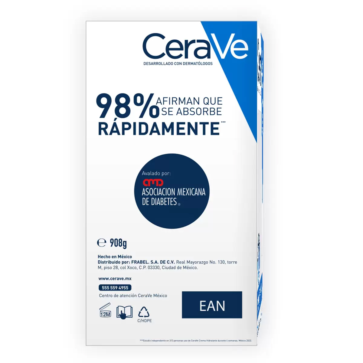 Crema Hidratante Cerave Piel Seca 454gr 2pz