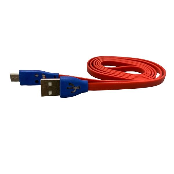Cable Cargador Smile Micro USB V8 LED Iluminado Divertido Resistente USB