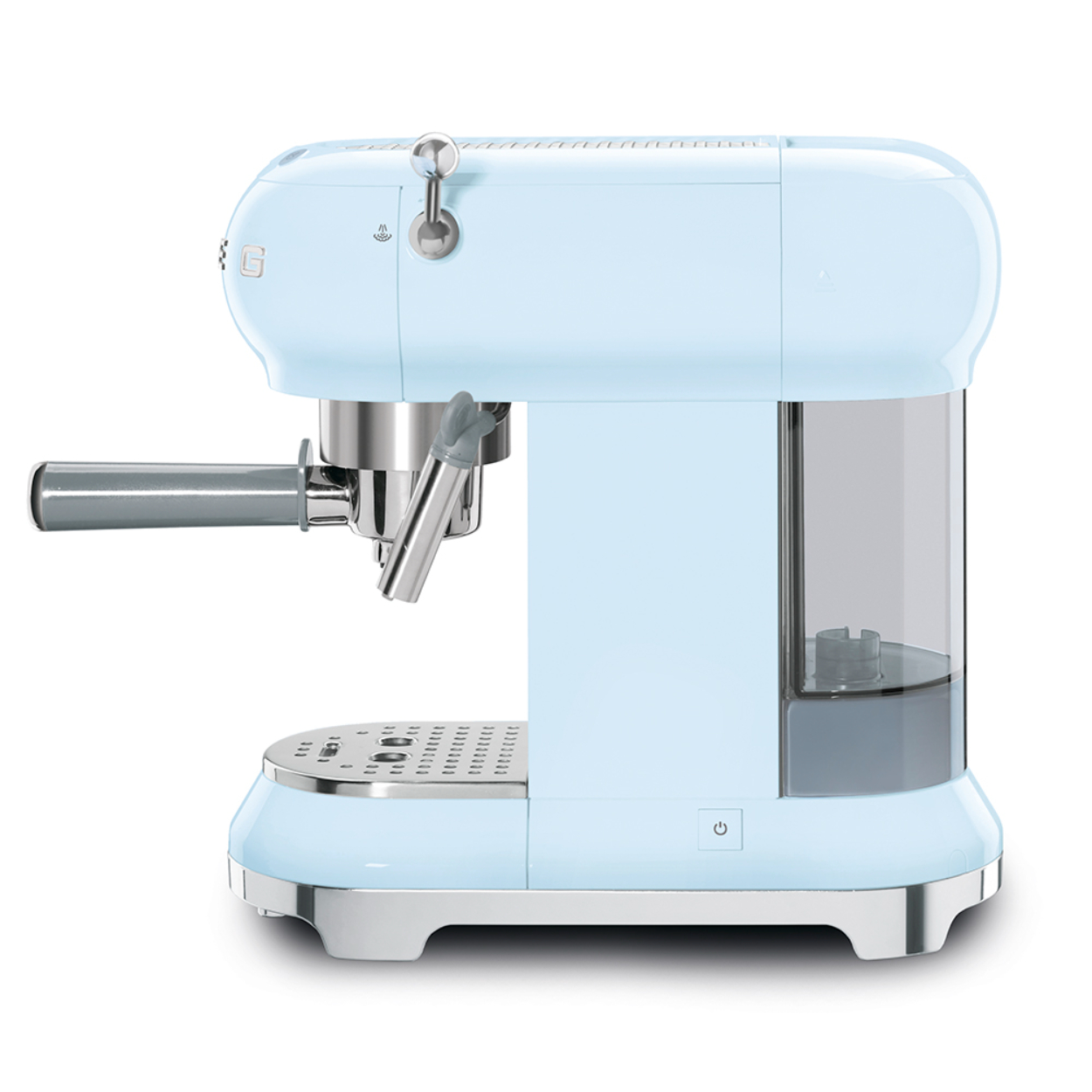 Cafetera Expresso Smeg ECF01PBUS 4 Tazas Color Celeste