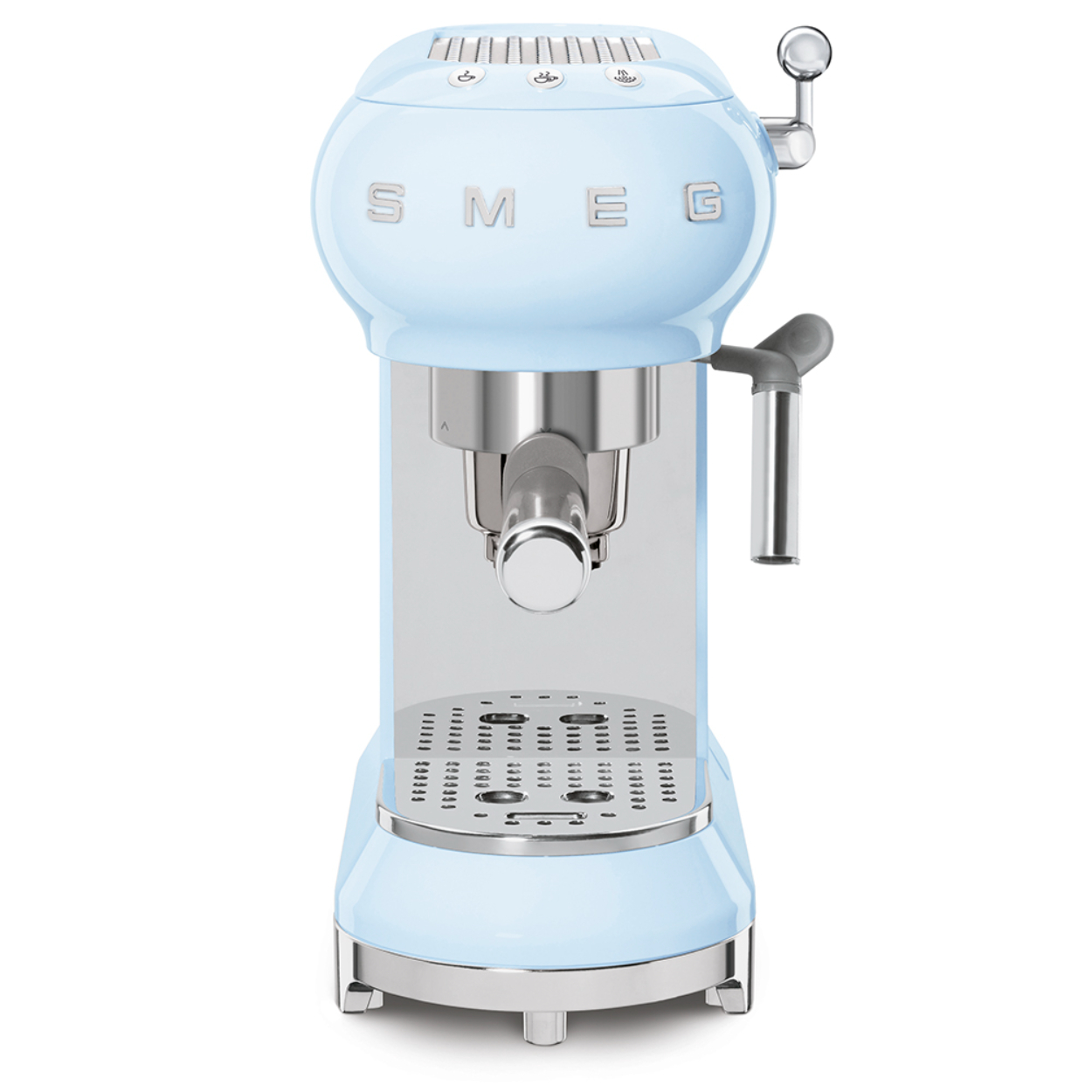 Cafetera Expresso Smeg ECF01PBUS 4 Tazas Color Celeste