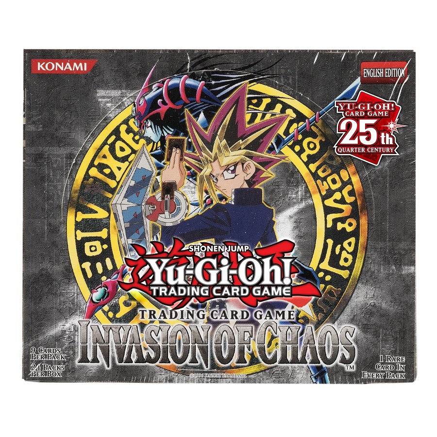 Yugioh Invasion of Chaos 25th Anniversary Español Bosster box - Konami