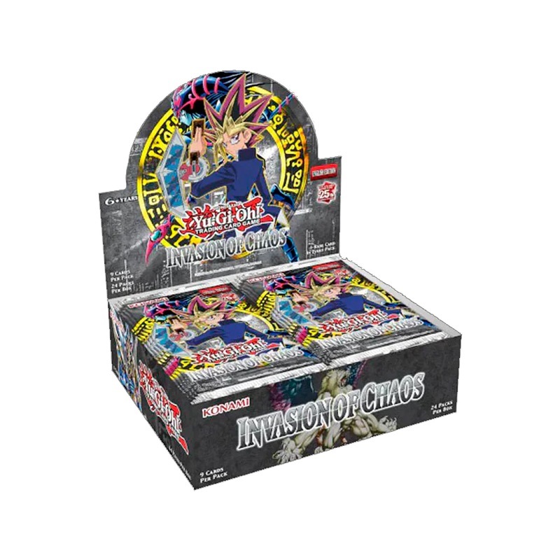 Yugioh Invasion of Chaos 25th Anniversary Español Bosster box - Konami