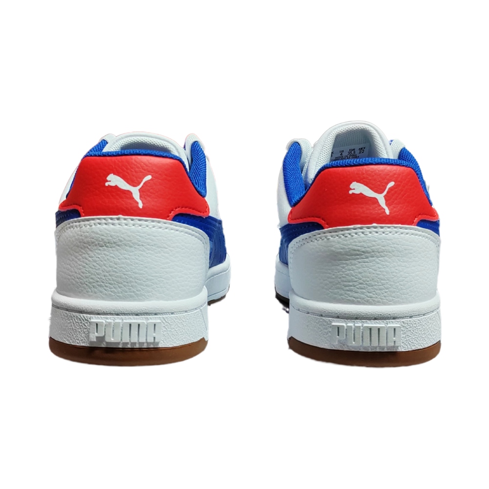 Tenis Puma Caven 2.0 Jr Blanco-Azul Unisex 393837 30