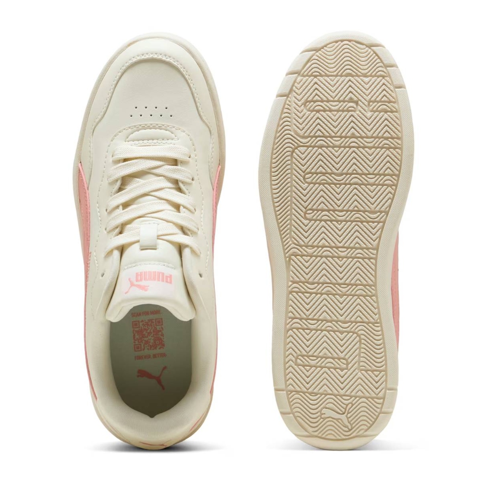 Tenis Puma Court Lally Skye Beige de Mujer 400368 04