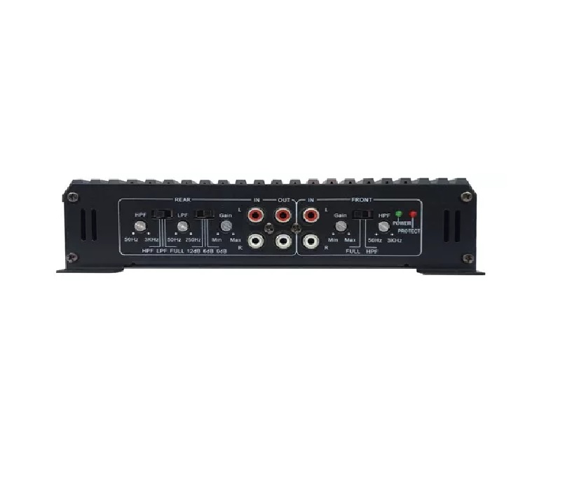 Amplificador De 4 Canales Clase A/b De 450 Watts Rms A 4 Ohm X 2, 2400 Watts Maximons Rock Series Rks-p110.4