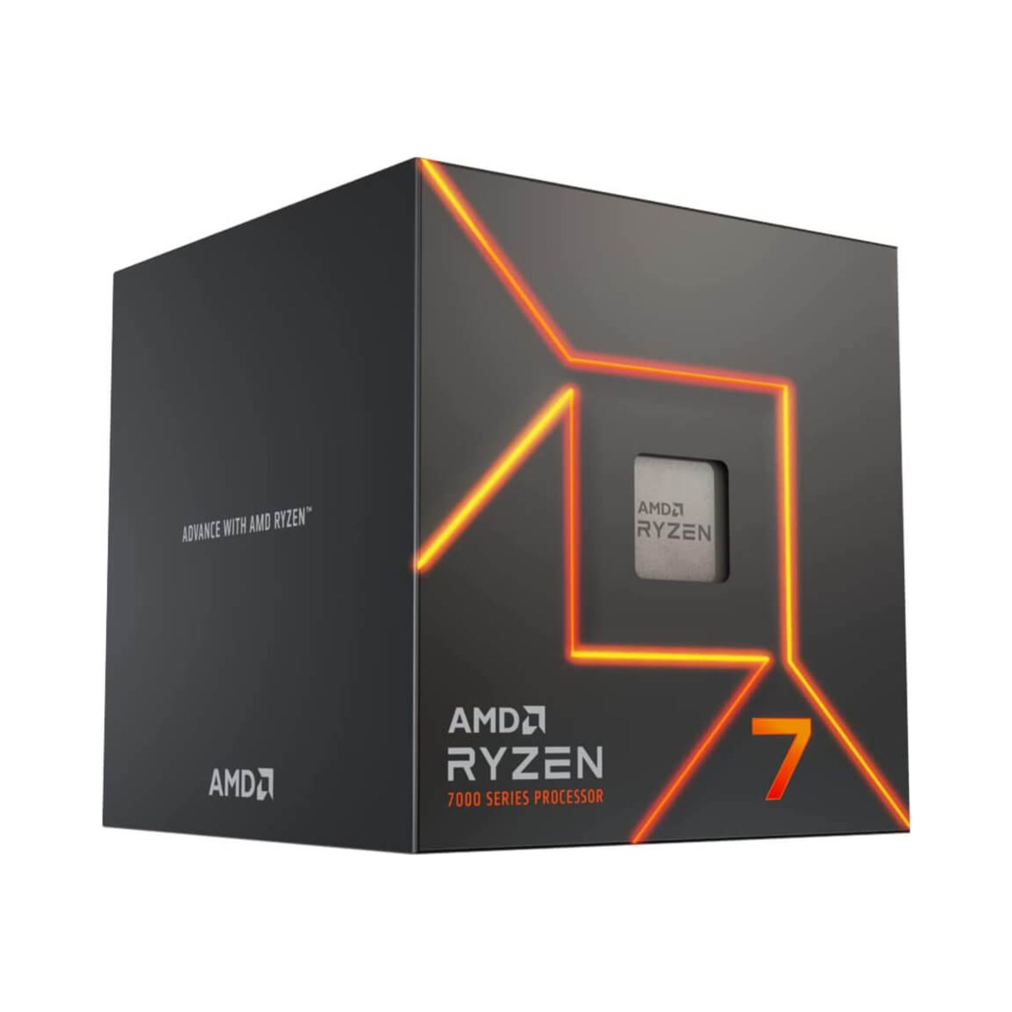 Procesador AMD Ryzen 7 7700, AM5, 8 Núcleos, hasta 5.3 GHz, incluye Gráficos, incluye Disipador