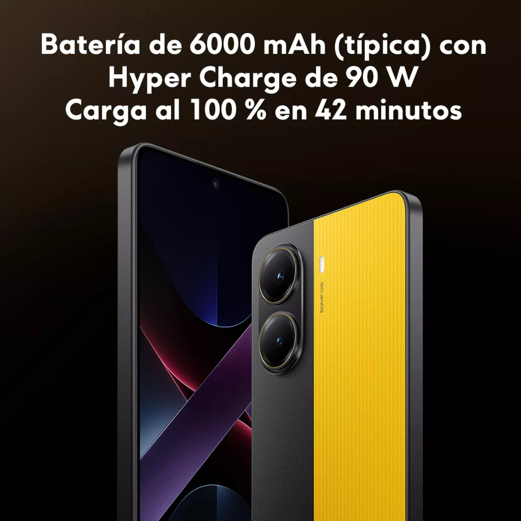 Xiaomi Poco X7 Pro Dual SIM, 512 GB/12GB RAM. Amarillo