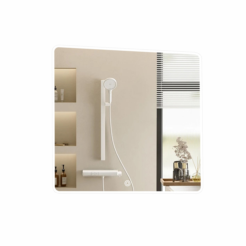ESPEJO LED CUADRADO MIL LUCES 3 TEMPERATURAS DE LUZ 