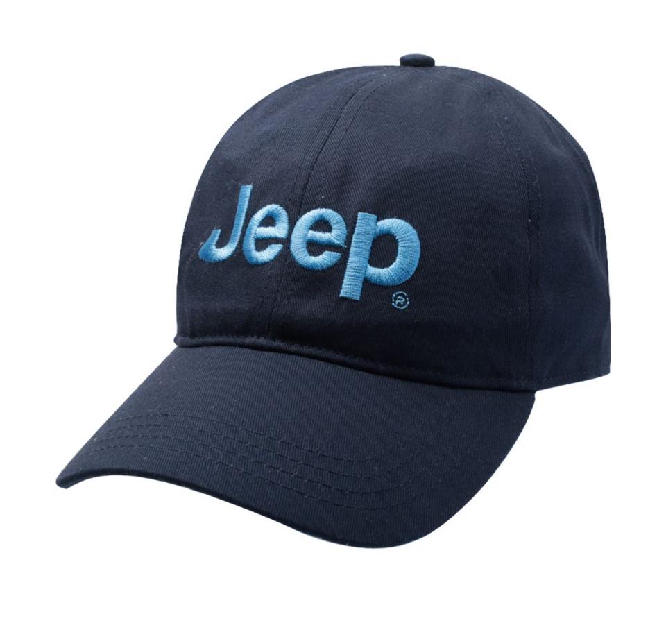 Gorra Jeep Azul Marino Original Hombre Ajustable Trucker