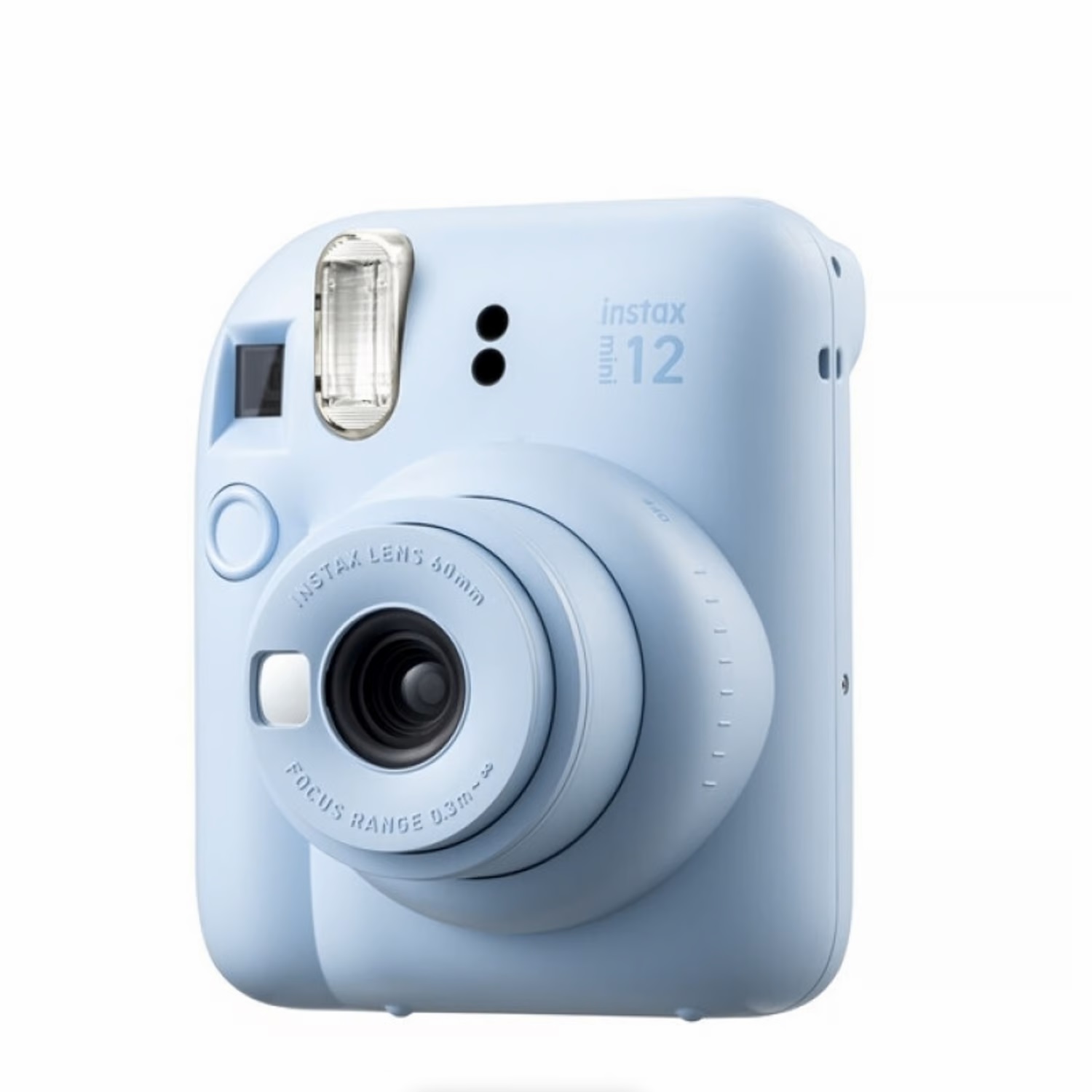 Combo Cámara Instantanea Instax Mini 12 Color Azul + Rollo Film 20 Exposiciones