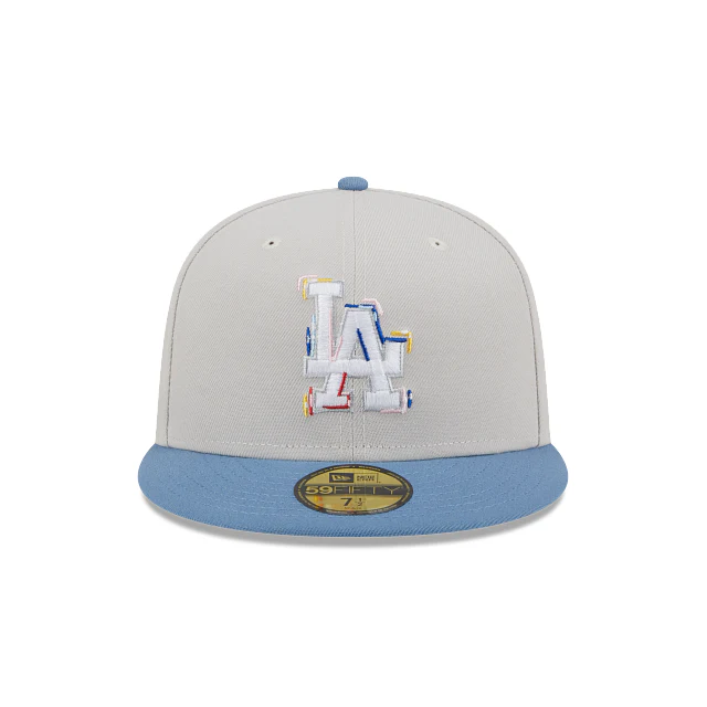 Gorra New Era Los Angeles Dodgers MLB Color Brush 59FIFTY - 7 1/4