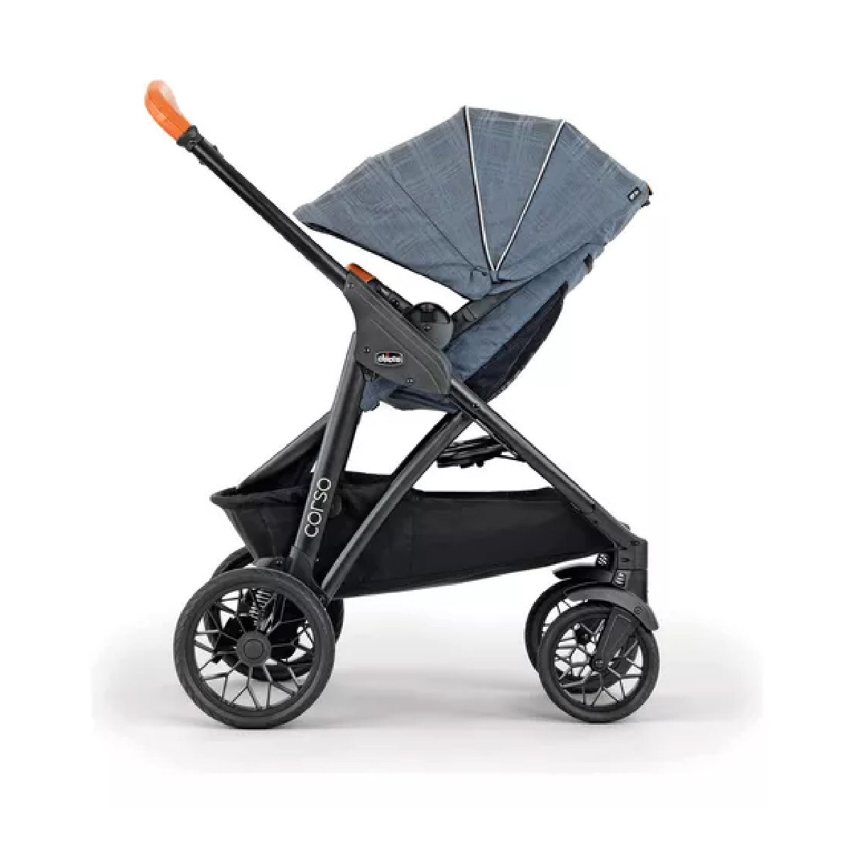 Carriola  Chicco Corso Le Travel System Hampton Usa Chasis Sistema de Viaje Negro