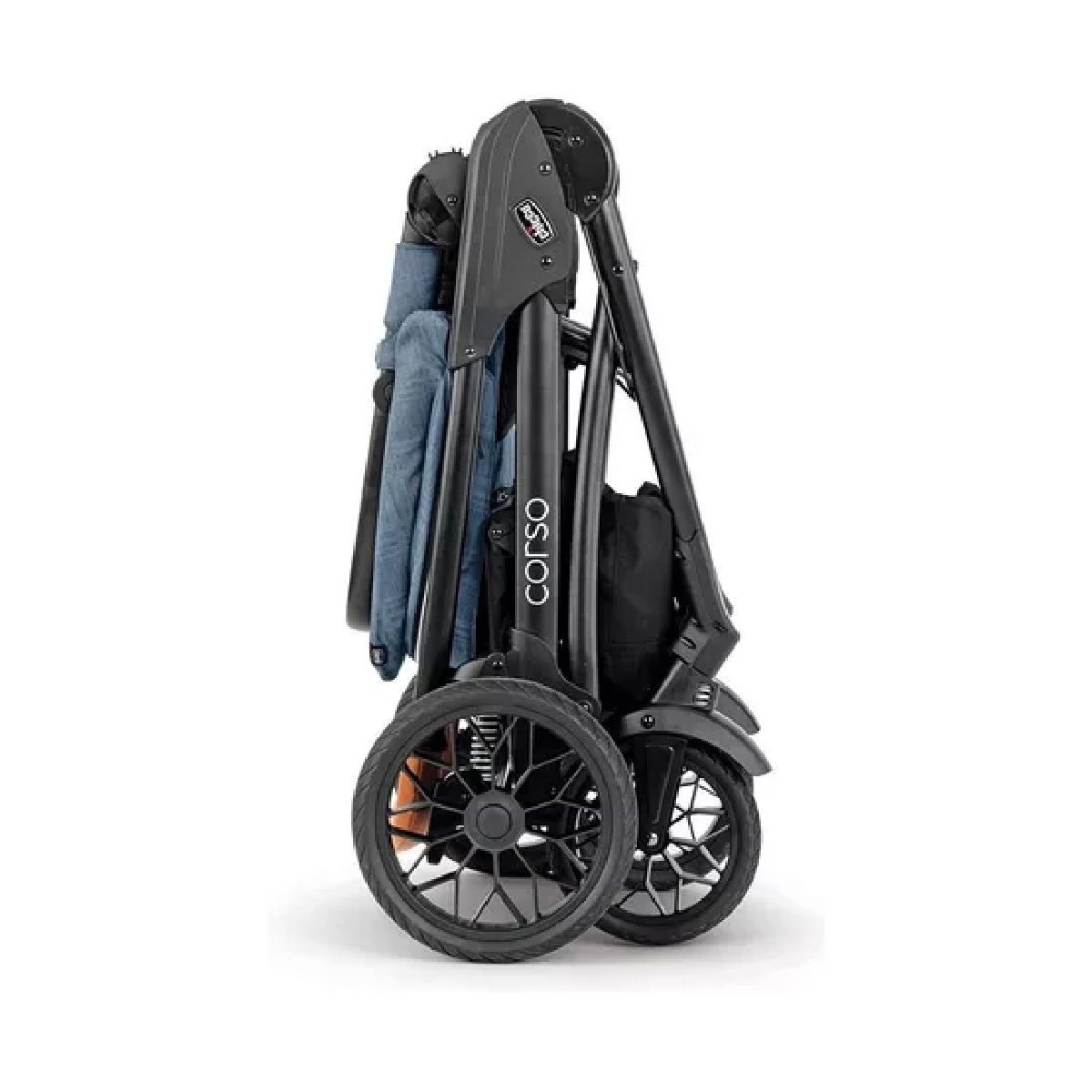 Carriola  Chicco Corso Le Travel System Hampton Usa Chasis Sistema de Viaje Negro