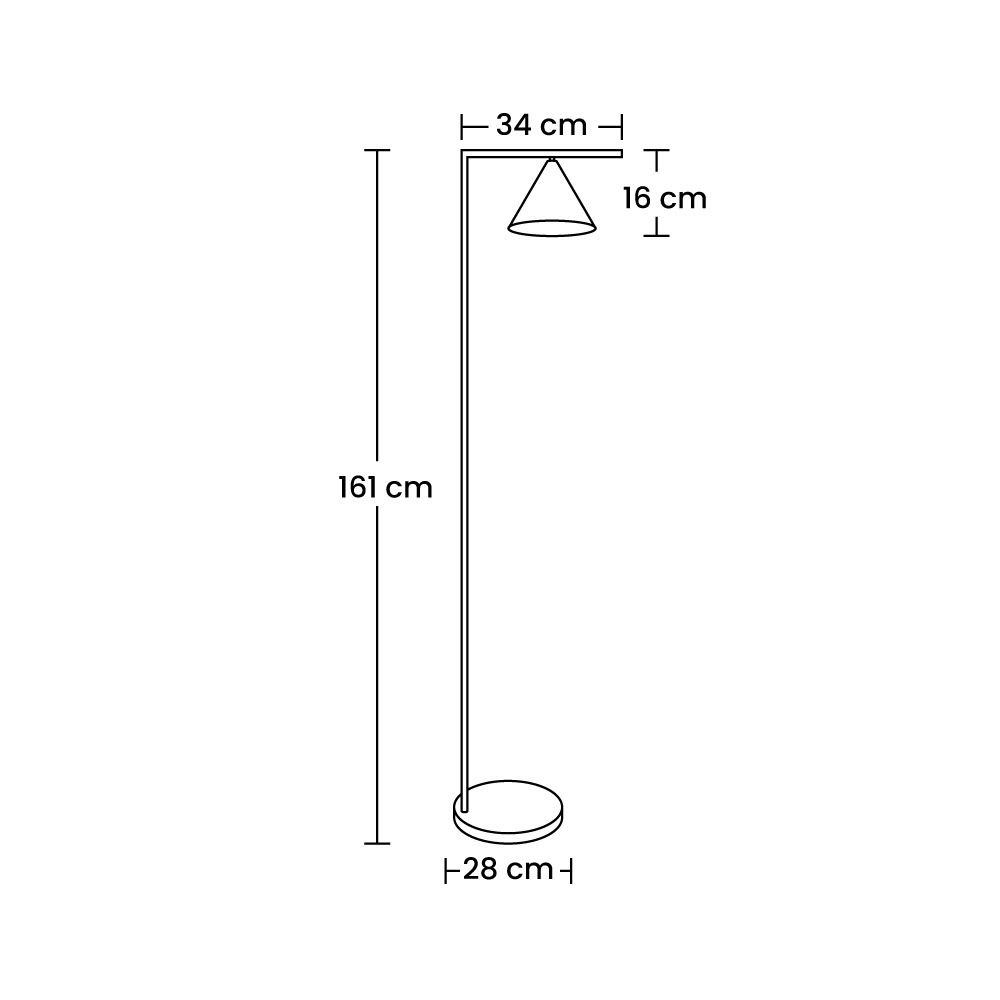 LAMPARA DE PIE MIL LUCES MINIMALISTA NG