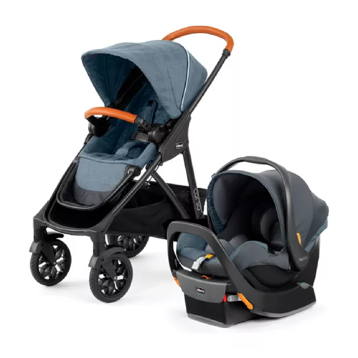 Carriola  Chicco Corso Le Travel System Hampton Usa Chasis Sistema de Viaje Negro