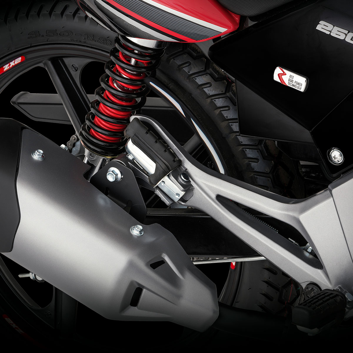 Motocicleta Veloci Aggressor ZX2 250CC Rojo 2024