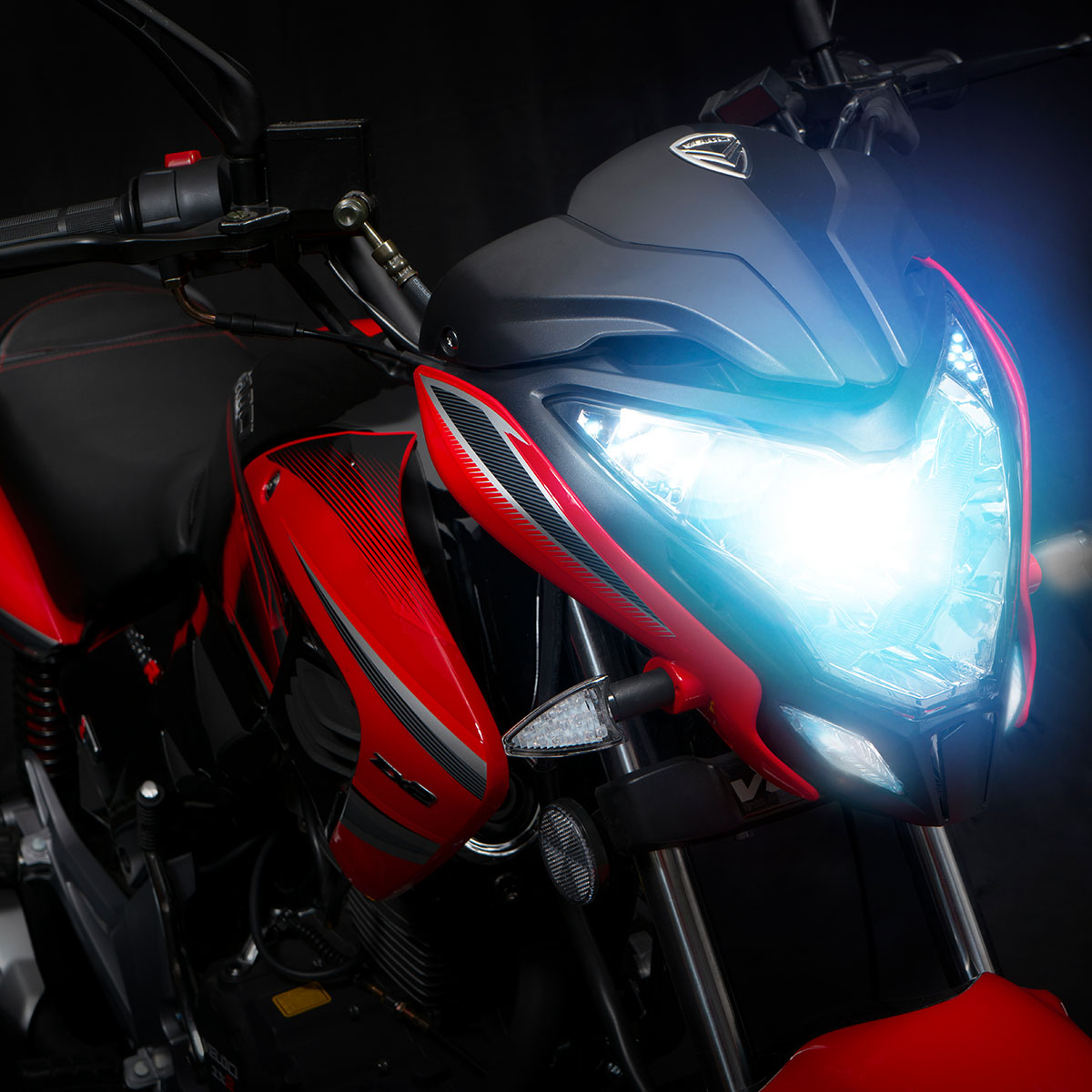 Motocicleta Veloci Aggressor ZX2 250CC Rojo 2024