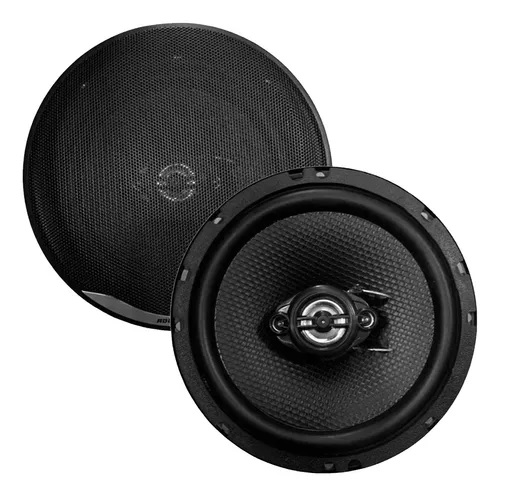 Par De Bocinas 6.5 4 Vias 165 Watts Rock Series Rks-n654 Color Negro