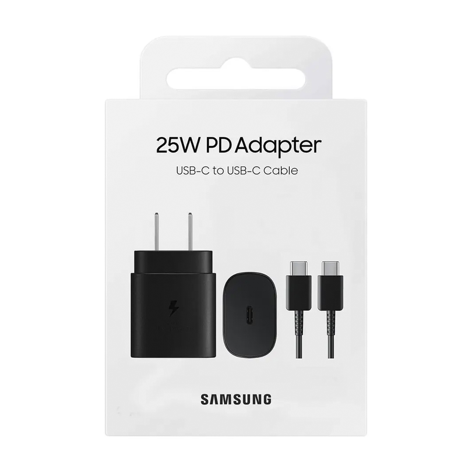 Samsung Adaptador De Corriente 25W EP-TA800 Con Cable USB-C Negro