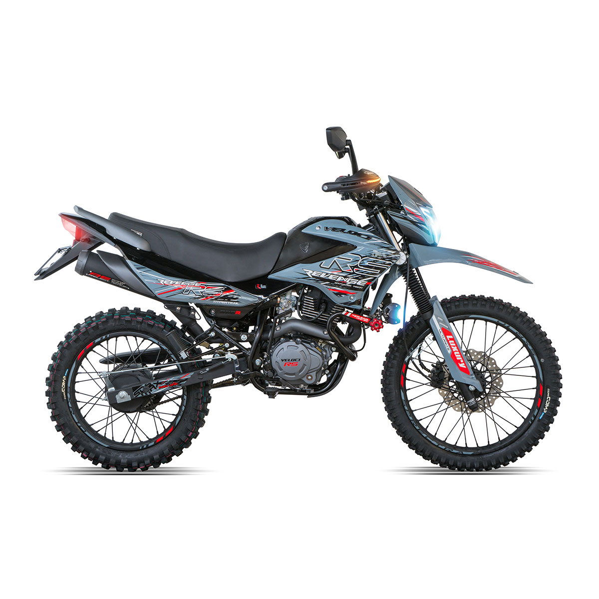 Motocicleta Veloci Revenge Dynamik Tech 200 CC Gris 2024