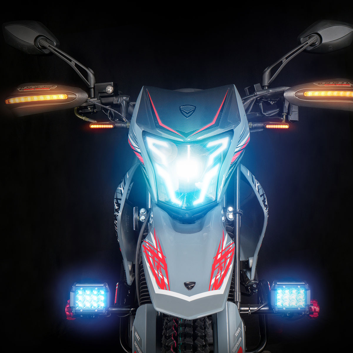 Motocicleta Veloci Revenge Dynamik Tech 200 CC Gris 2024