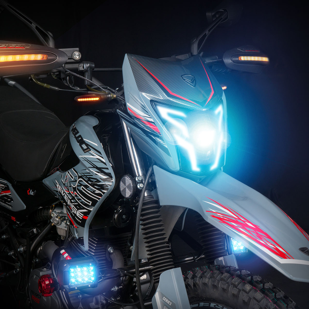 Motocicleta Veloci Revenge Dynamik Tech 200 CC Gris 2024