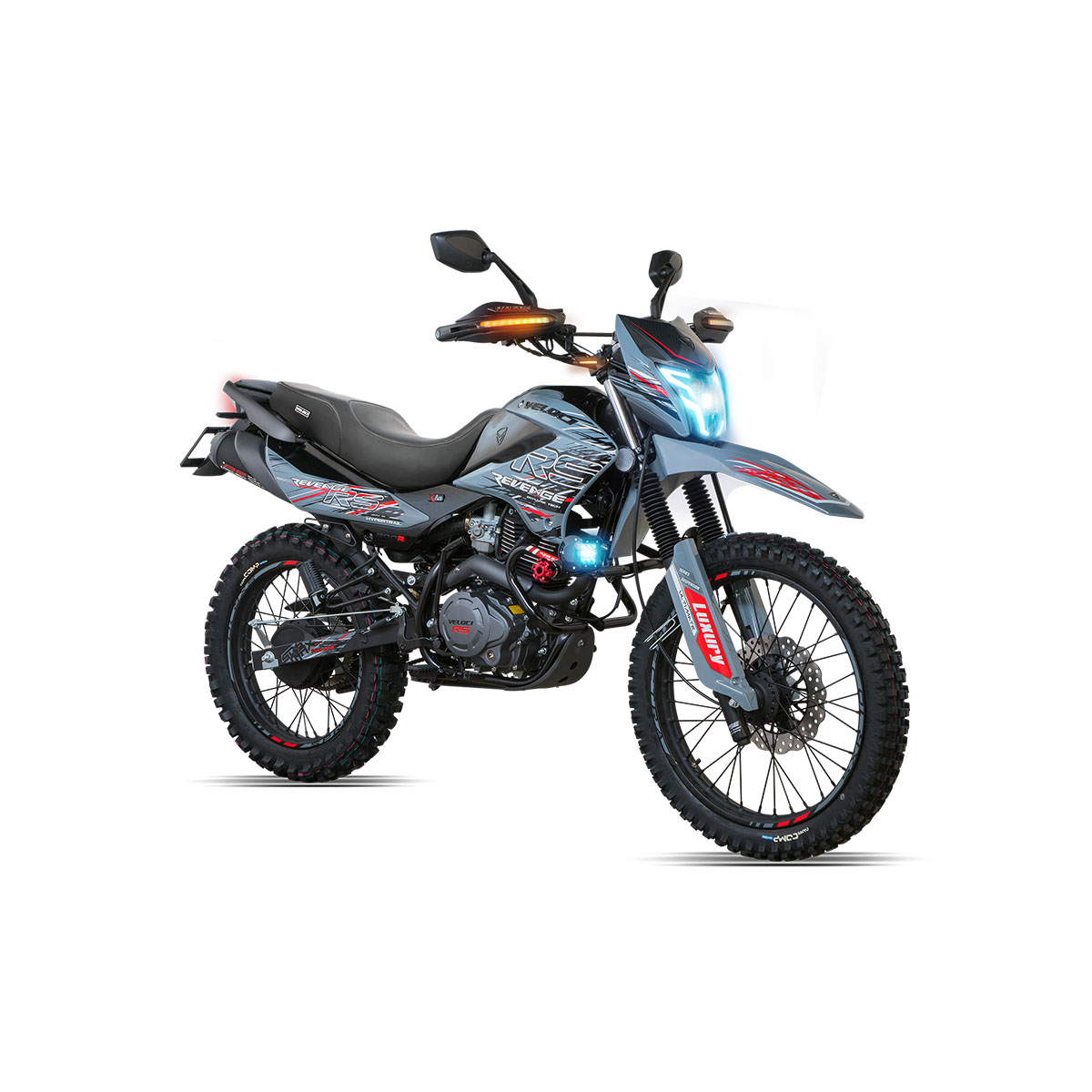 Motocicleta Veloci Revenge Dynamik Tech 200 CC Gris 2024