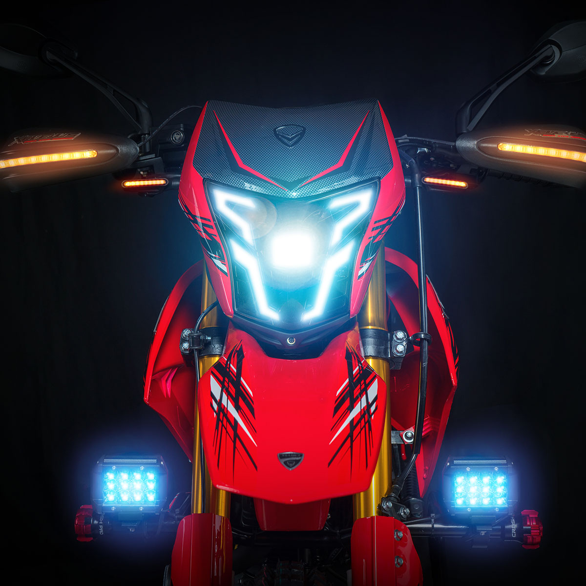 Motocicleta Veloci Xeverus Pro XR3 300CC Rojo 2023