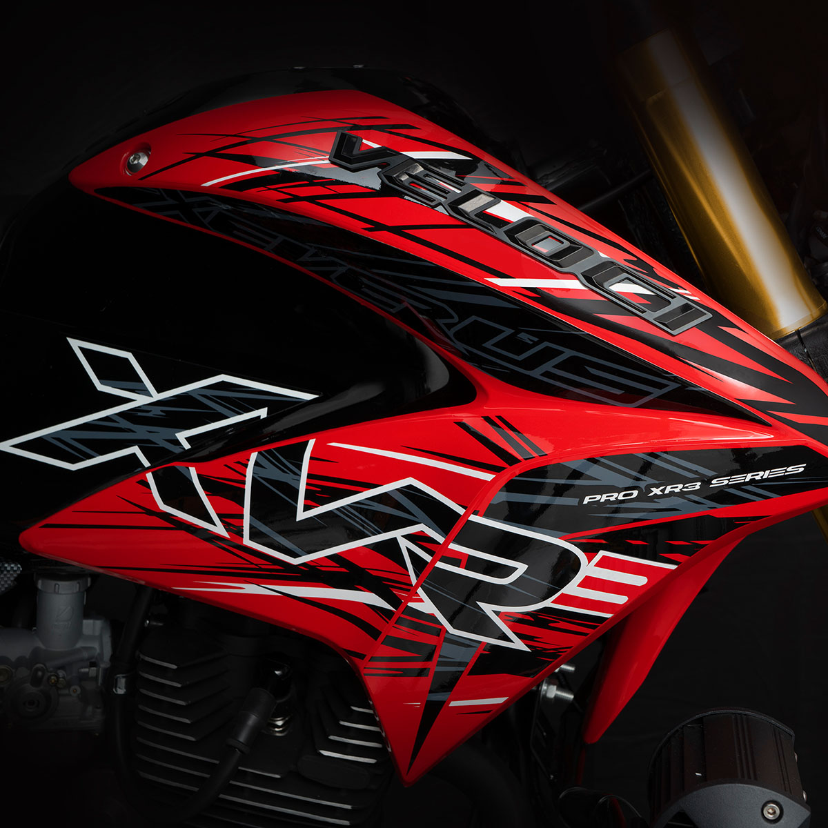 Motocicleta Veloci Xeverus Pro XR3 300CC Rojo 2023