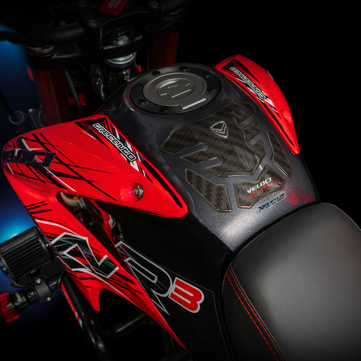 Motocicleta Veloci Xeverus Pro XR3 300CC Rojo 2023