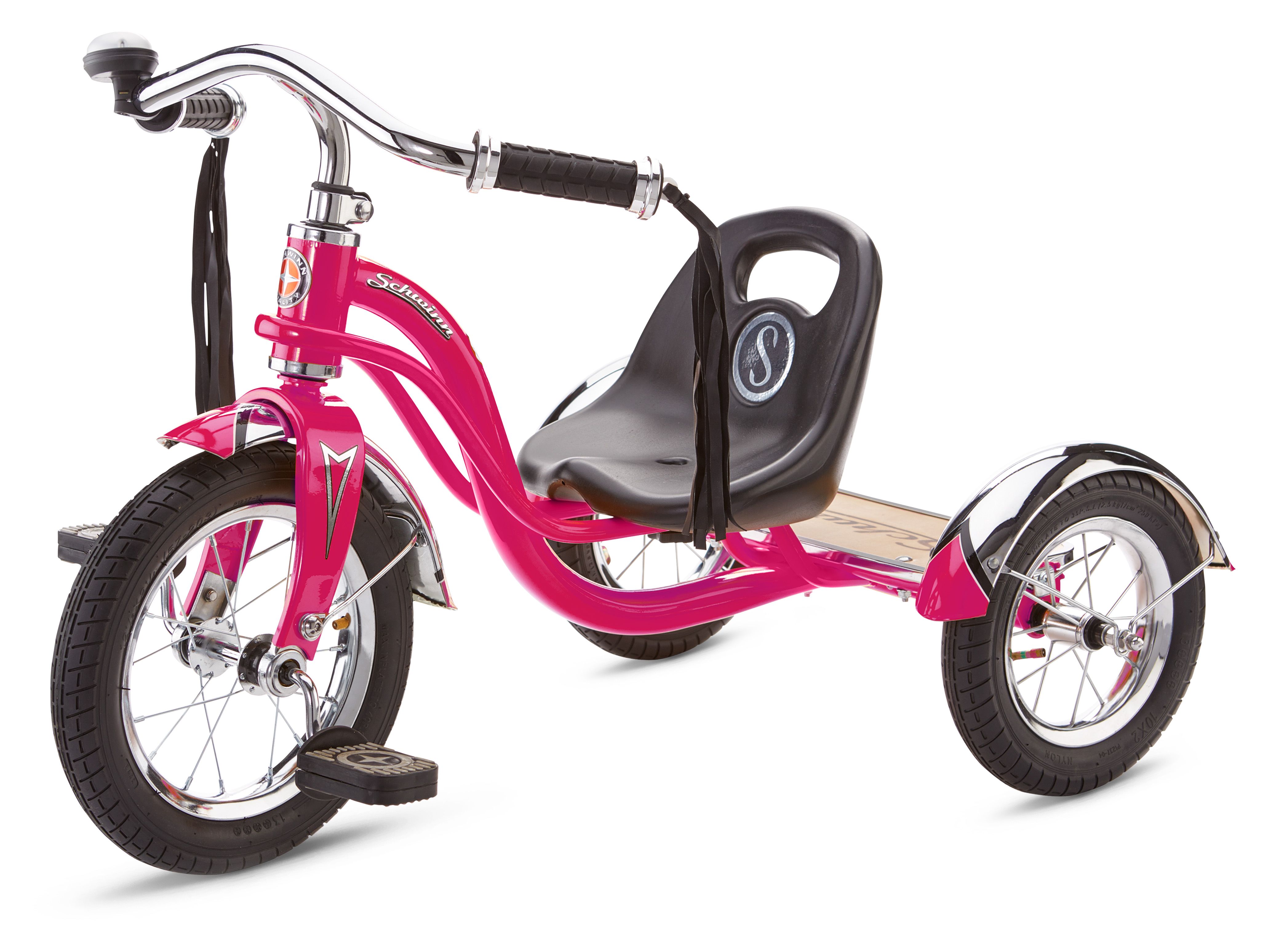 Triciclo Schwinn Roadster 12" rosa intenso