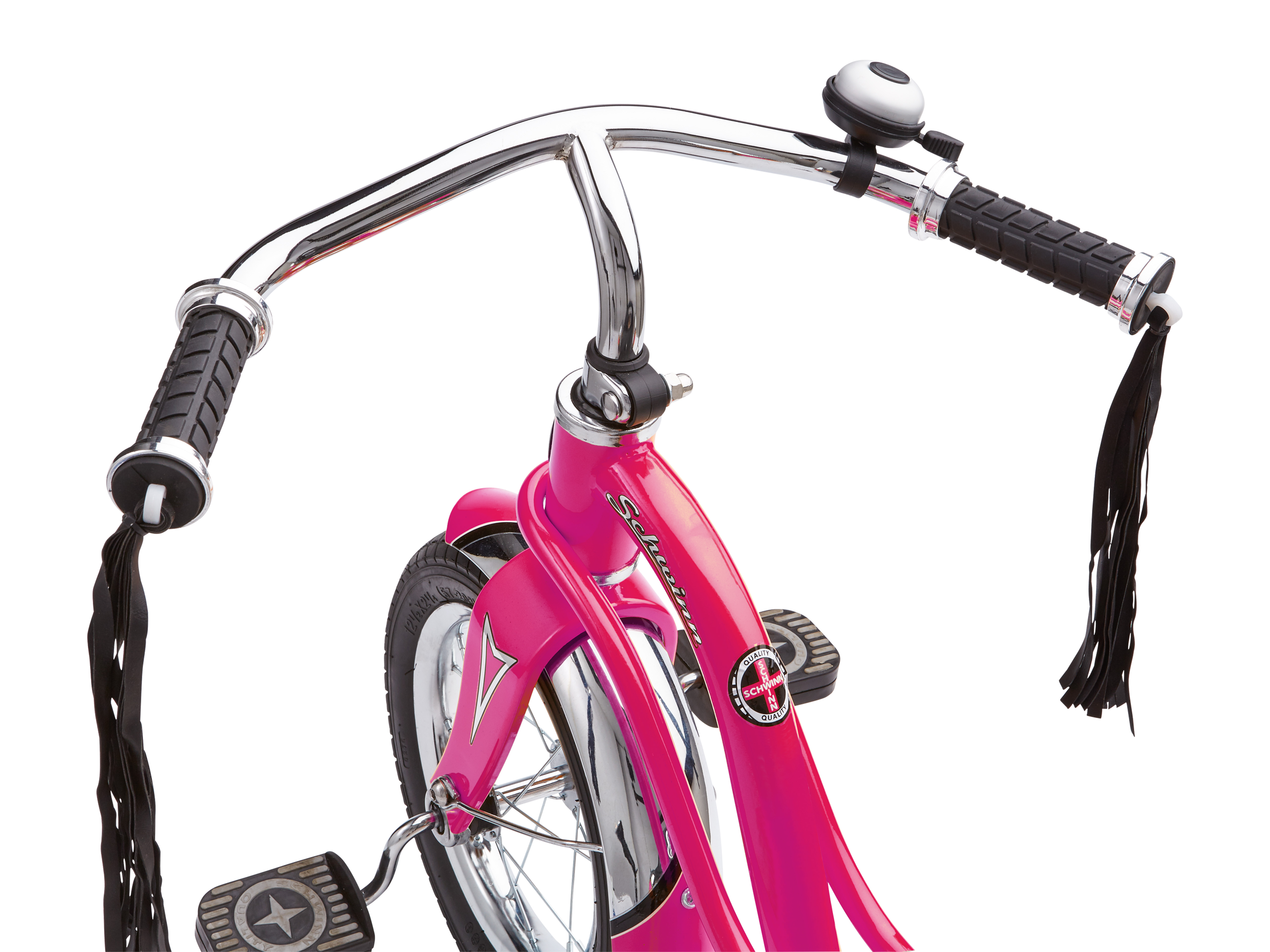 Triciclo Schwinn Roadster 12" rosa intenso