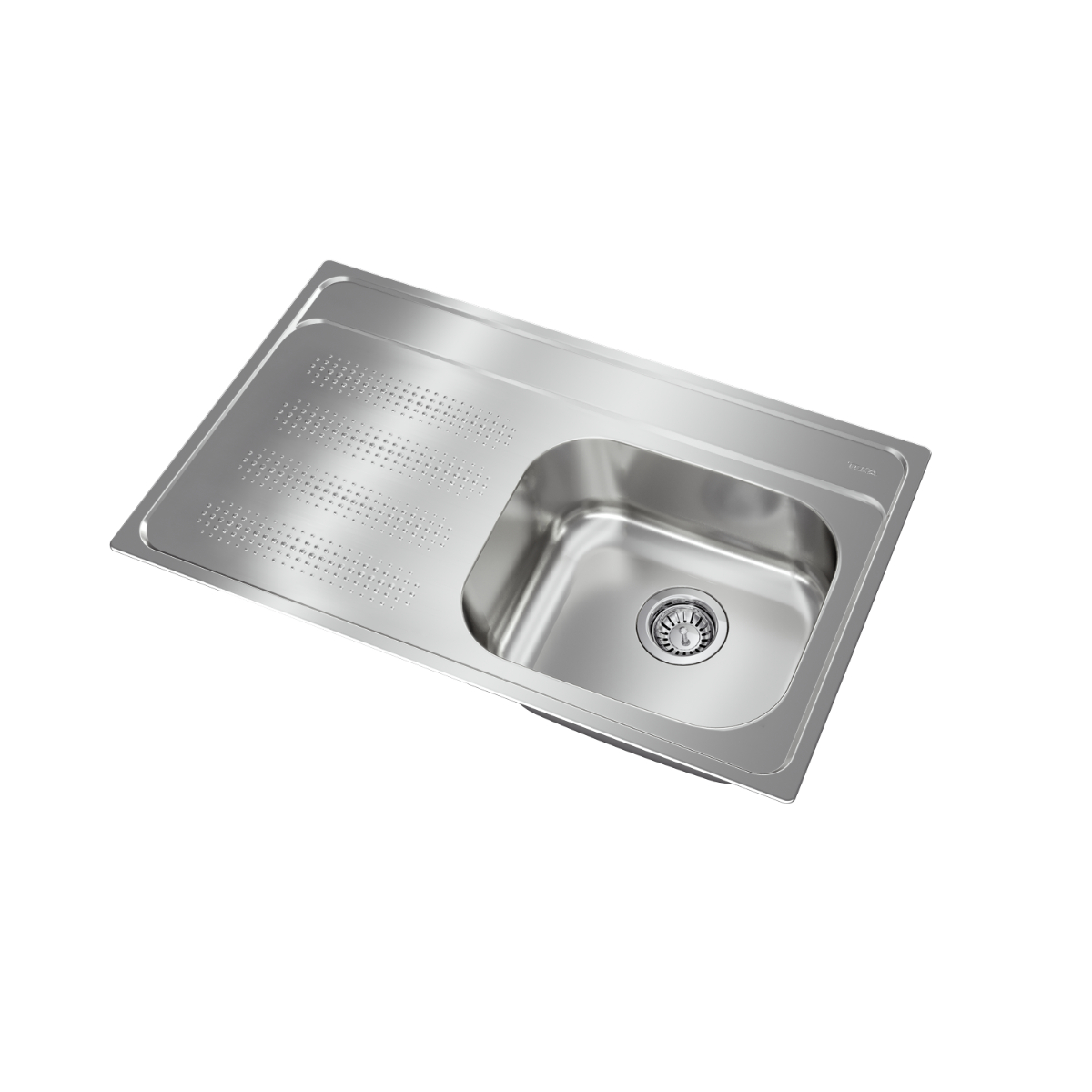 Tarja Empotrar Acero Inox Teka GALAXY 800 T-XN 1B 1D L BW Escurridor Izquierdo