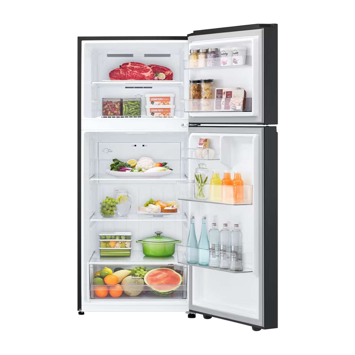 Refrigerador LG VT50BEP 18 Pies Top Mount Negro Mate ALBY ENTREGA SÓLO VÁLIDA EN LA CIUDAD DE MÉXICO Y ZONA METROPOLITANA