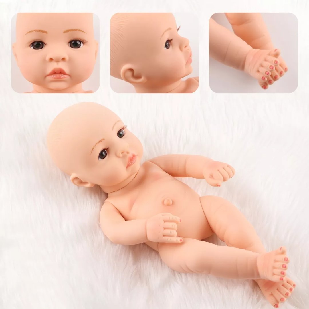 Ó  F  E R T A Muñeca Bebé Reborn Vinilo De Cuerpo Entero Lindo Regalo 10in